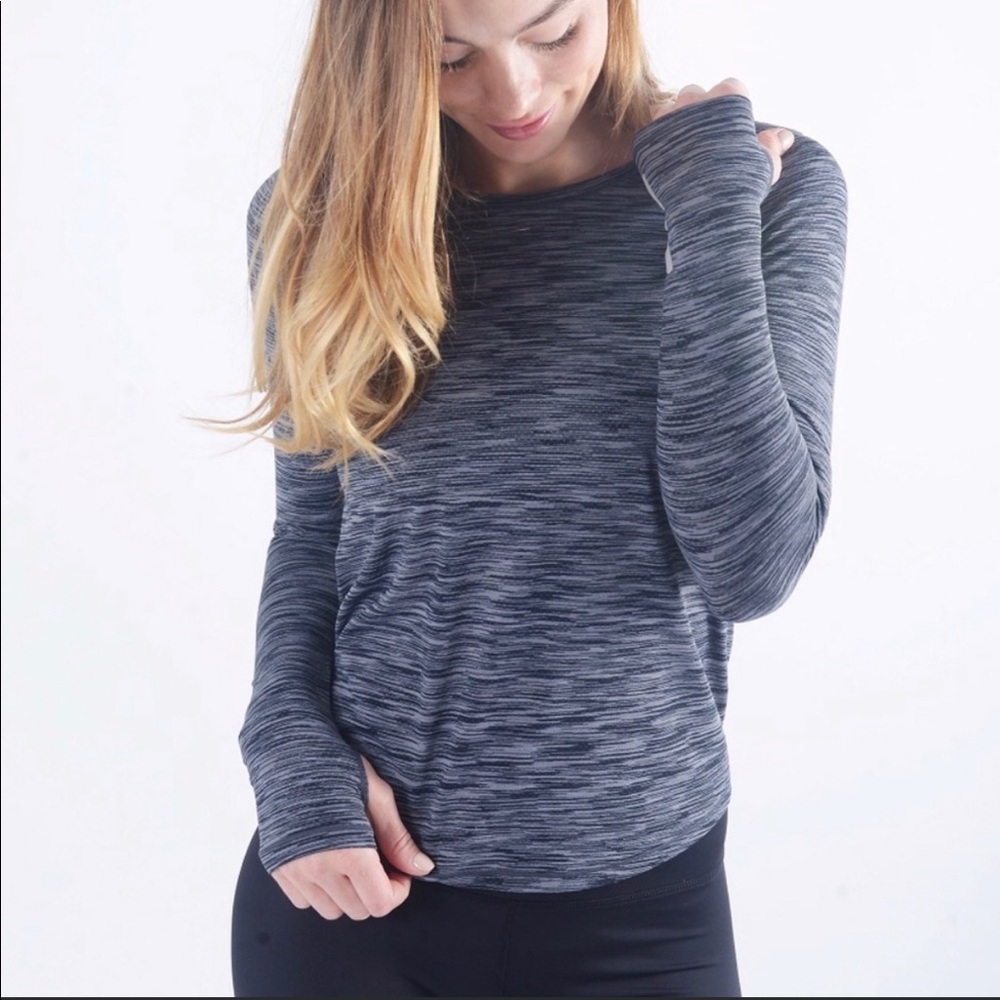 Zyia Split Back Long Sleeve
